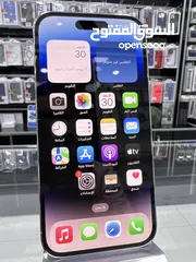  10 iPhone 14 Pro ( 1 TB سعة التخزين ) ايفون 14 برو مستعمل بحالة الوكالة مش مفتوح او مصلح نهائيا