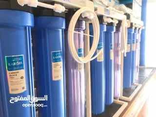 10 فلاتر ماء فلاتر ماء 5 و 6 و7 مراحل تنقية وتحلية وتعقيم