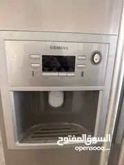  6 سيمنز ثلاجة door to door 600 litre with cooler and small door