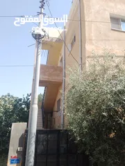  1 بيوت   طابقين   واحدة شقتين    والثانية ثلاث شقق