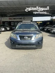  1 2014 Nissan pathfinder S نيسان باثفايندر بسعر خارق سبع كراسي