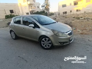  1 اوبل كورسا اتوماتيك بحالة جيدة