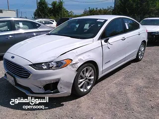  13 فورد فيوجن هايبرد 2019  Ford Fusion Hybrid SE