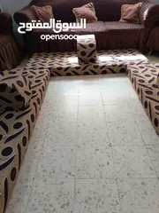  6 مجلس عربي اربع جنابي مع اربع مراكي استخدام اسبوع بحالة الوكالة