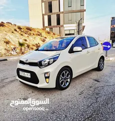  1 كيا بيكاتتو 2020 عداد 39000 k.m دهان الشركة ولا غرام بويا