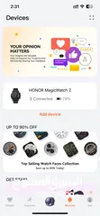  17 ساعة هواوي سمارت الذكية وكالة Huawei honor magic watch 2 للبيع