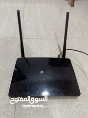  1 راوتر TP link  للبيع معاه راوتر امنيه 5g