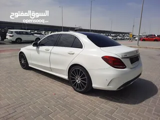  7 مرسيدس 2015 أبيض C200 خليجي Mercedes 2015 White C200 GCC