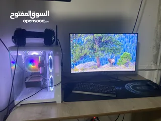  1 كمبيوتر (بي سي pc) مع حساب فورتنايت وببجي موبايل مميزات اذا معني بخصملك وبدون حسابات بخصم