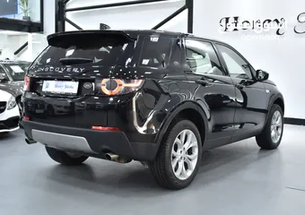  9 Land Rover Discovery Sport HSE ( 2018 Model ) in Black Color GCC Specs