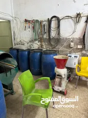  9 مشروع مطحنة وغربلة حبوب بلدية قائم