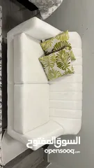  1 Sofa white