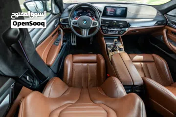  27 BMW M5 Competition M-Sport 2020 GCC under Agency Warranty and Service Contract