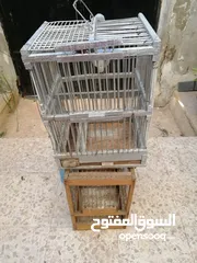  26 قفص ببغاء كبير يتسع لأكثر من طير مستعمل نظيف