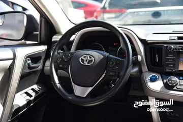  8 تويوتا راف فور هايبرد بحالة الوكالة فل اضافات Toyota Rav4 XLE Hybrid 2017