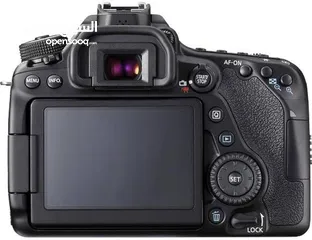  3 كاميرا كانون 80d + عدسة EFS 18-135mm
