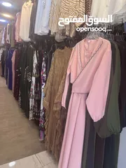  6 محل البسة بداعي السفر بدون خلو أجار شهري 325