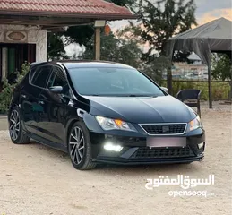  1 سيات ليون 2018 / جير عادي / السيارة مميزة وبسعر مميز