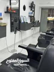  5 barbershop for sale بیع محل حلاقه