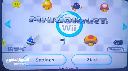  7 Nintendo wii معدل بحالة ممتازة