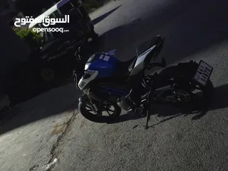  1 دراجه سي اف موتو NK بحال الوكاله لا ينقصها شي
