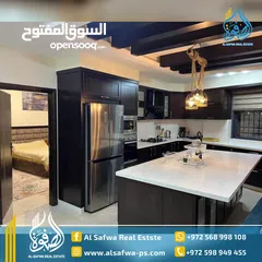  2 شقه مميزه مفروشه للايجار مع حديقه  شارع القدس قرب بكدار
