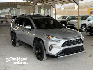 8 تويوتا راف فور ((2022)) SE بلاك ايديشن، بطاريه ليثيوم، فل كامل، فحص كامل، فورويل، حره، بسعر مميز..