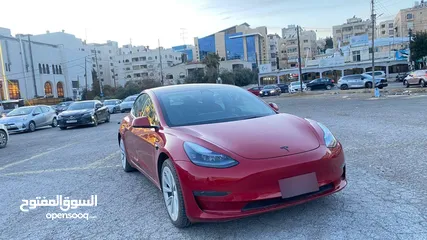  8 Tesla model 3 2022 standard plusكاش وبالاقساط