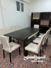  5 طاوله طعام ثمان اشخاص
