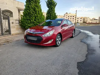  1 هونداي سوناتا هايبرد 2011 limited فحص كامل وفل كامل بانوراما