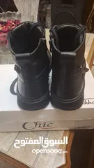  11 Chic Spore Leather Turkish Boots رجالي  ORIGINAL