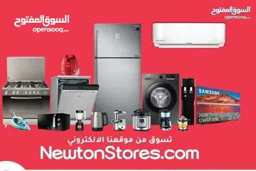  2 غاز بلت إن 90*60  مفاتيح امامية 5 عيون فل سيفتي لون (اسود/ستيل) من نيوتن ستورز nw736