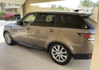  5 Custom Made leather cover For Range Rover Sport , beige