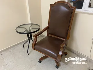  1 Original leather chair