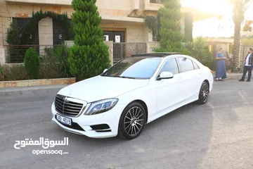  12 مرسيدس s350 2014 بنزين بحالة الوكاله