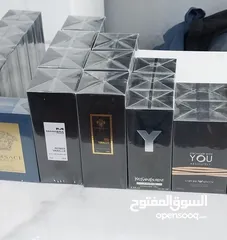  5 عطور عالمية أصلية للبيع بسعر محروق ( 33 دينار الحبه) وحتى نفاذ الكمية