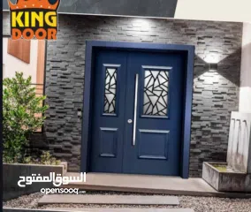  8 أبواب خشبية خارجية فخمة