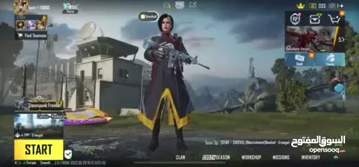  2 حساب ببجي امفور ثلجي و اسلوب خروافي بسعر حرق