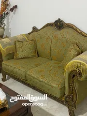  4 طقم كنب دمياطي بحالة ممتازة  للبيع بسعر مغري