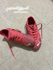  1 حذاء كرة قدم بوما puma الاصلي