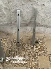  4 حاملات سقف +غطا صندوق داخلي سياره انفينيتي2006