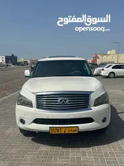  3 انفينيتي QX80 وكالة عمان 2014