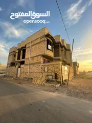  2 ببيت للبيع في حي بغداد ركن طابقين سعر 260 وبيه مجال
