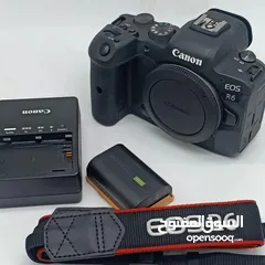  2 Canon. R6 بحالة الوكاله