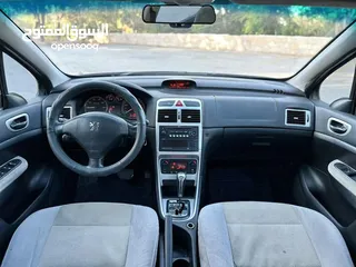  14 بيجو 307 موديل 2007 فل مع فتحة وفحص كامل للبيع
