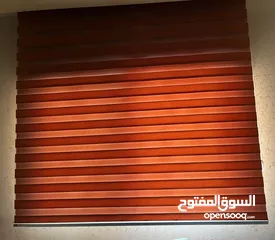  2 كورنر امريكي اورنج و رمادي 7 مقاعد بحالة ممتازة