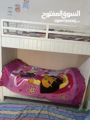  4 تخت خشب ممتاز طابقين مع جوارير