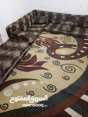 1 6فرشات مع مساندهم ومراكيهم والسجاده والبردايه