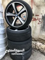  2 جنط bmw19 للبيع مع كوشوك