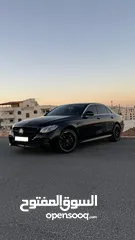  5 Mercedes E300 with AMG E63s Body kit night package 2017 مميزة ونظيفة جداً